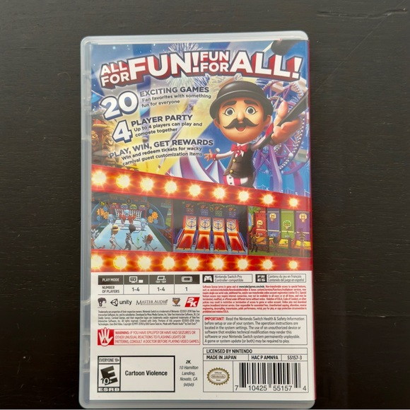 Carnival Games Nintendo Switch CIB With Manual - Picture 2 of 3